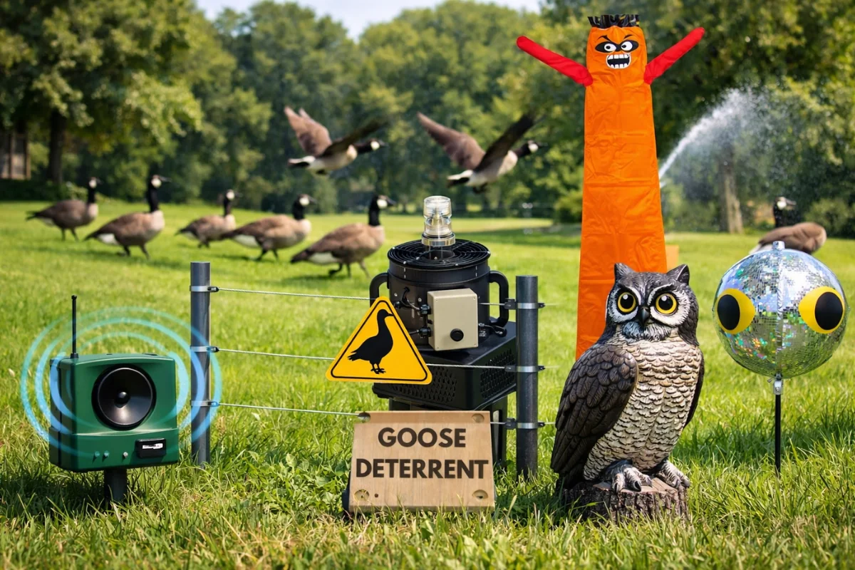 Goose Deterrent Systems Compared